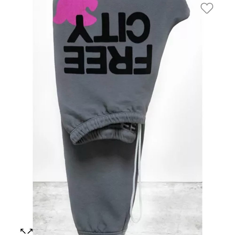 Free City Cotton Logo Sweats